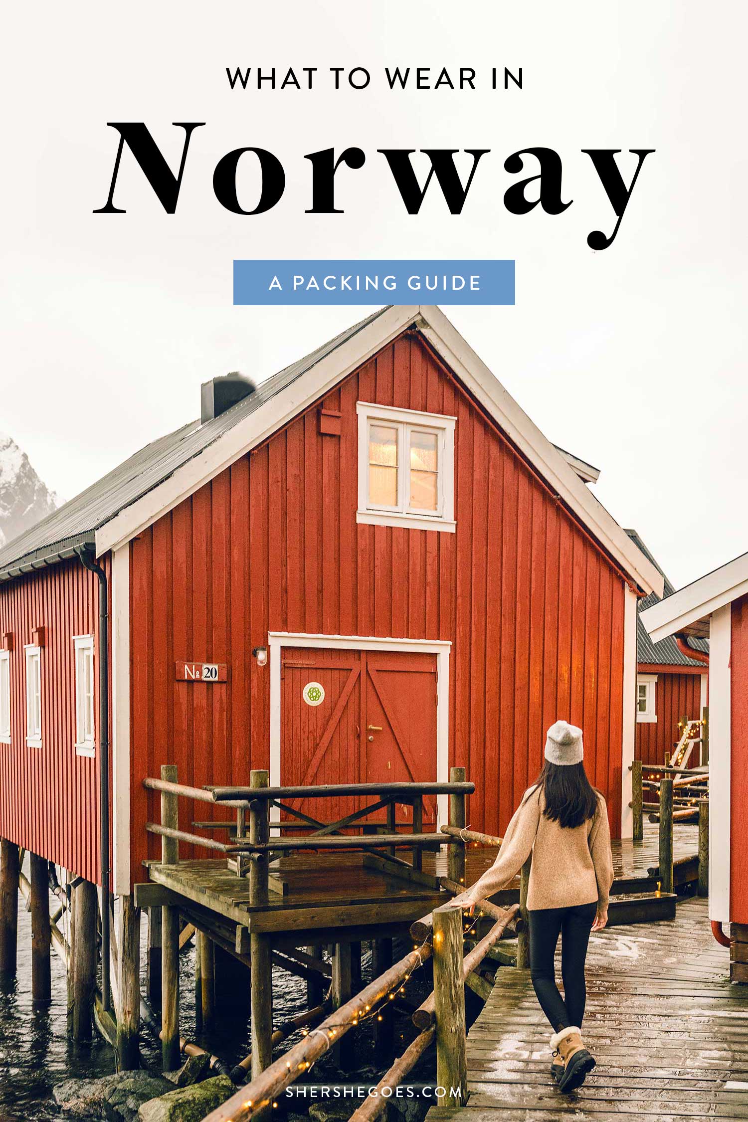 What to Wear in Norway in Winter (Packing List + Outfit Ideas)