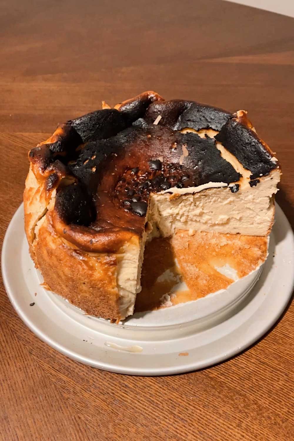 Coffee Basque Cheesecake