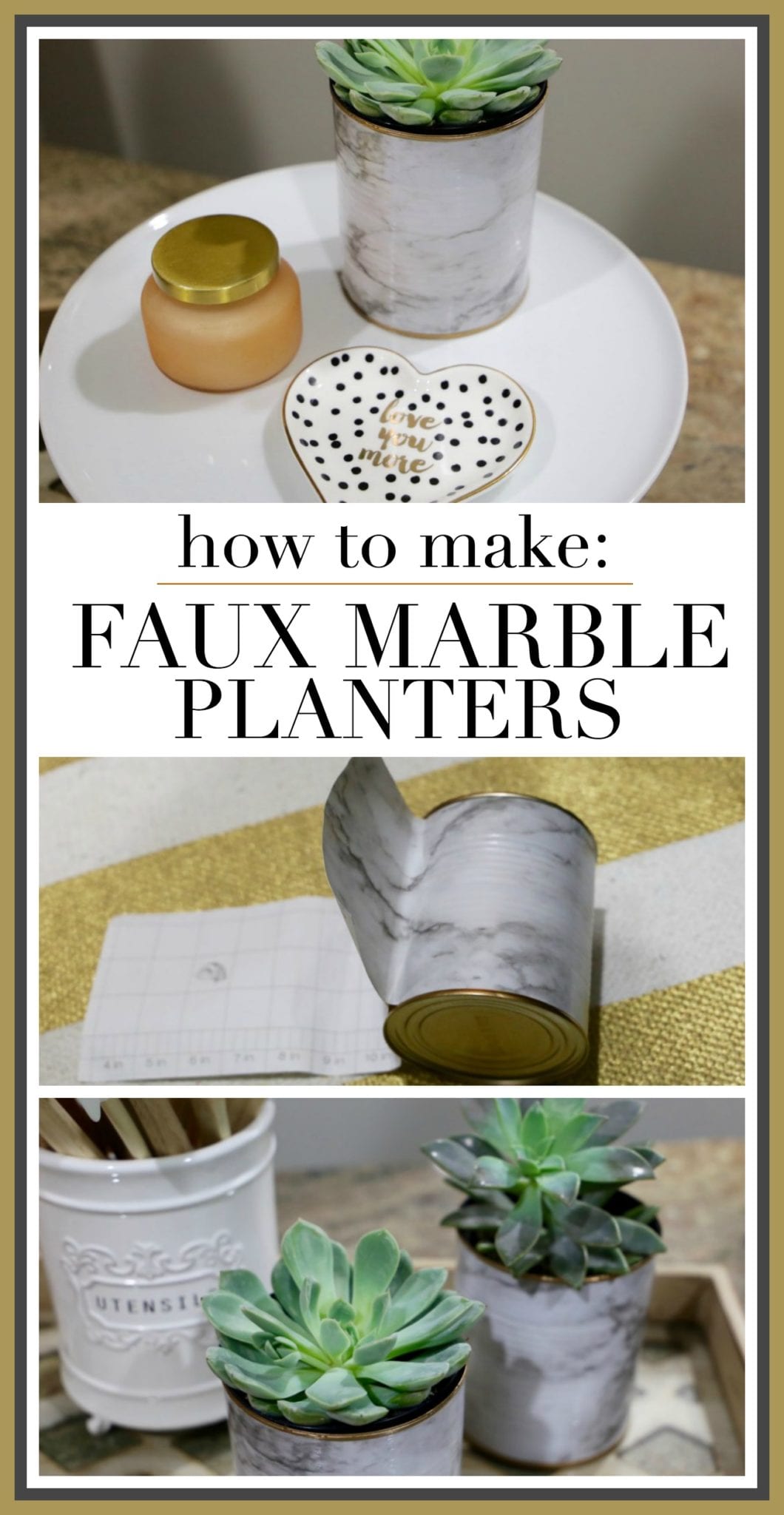 DIY With Ellen How To Make a Faux Marble Planter SheShe Show