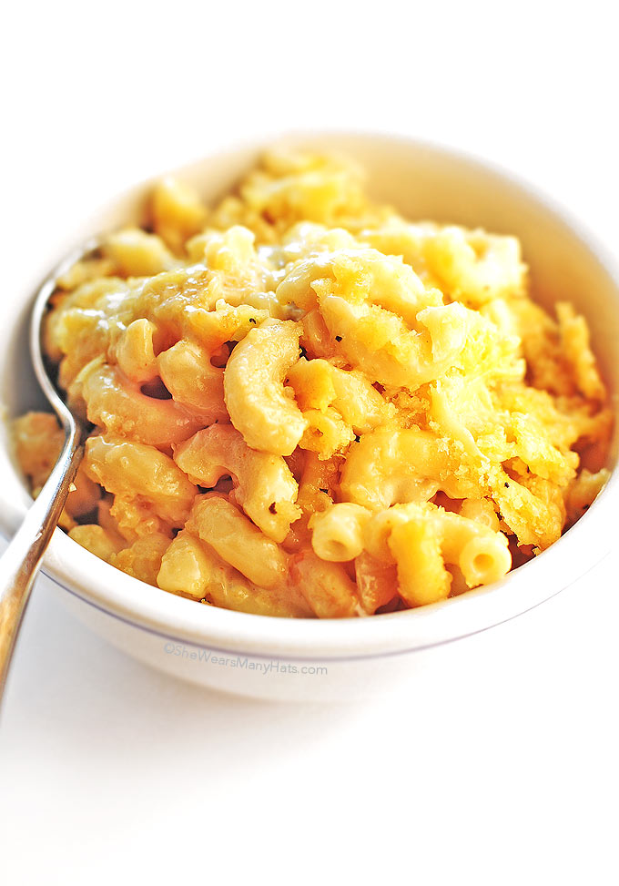 Three Cheese Macaroni and Cheese Recipe She Wears Many Hats