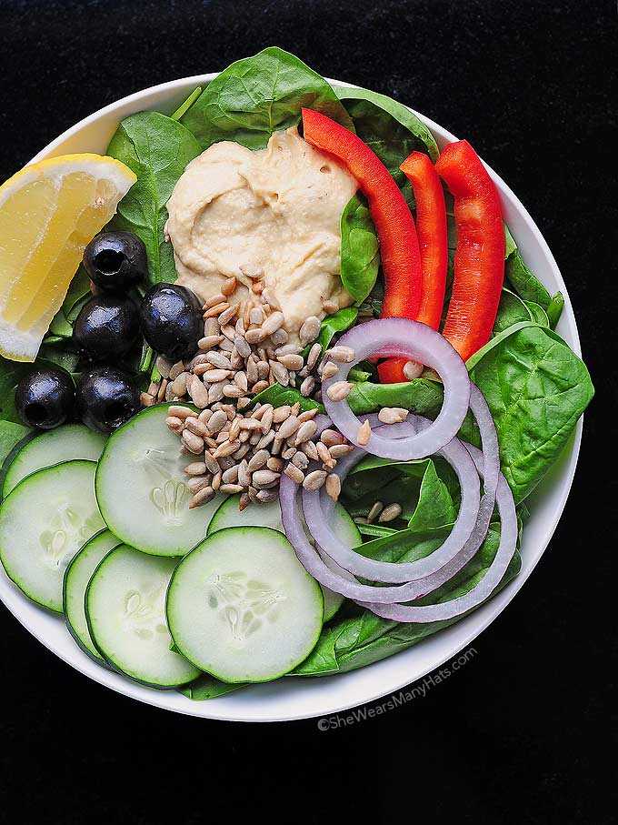 Easy Healthy Power Salad Recipe She Wears Many Hats