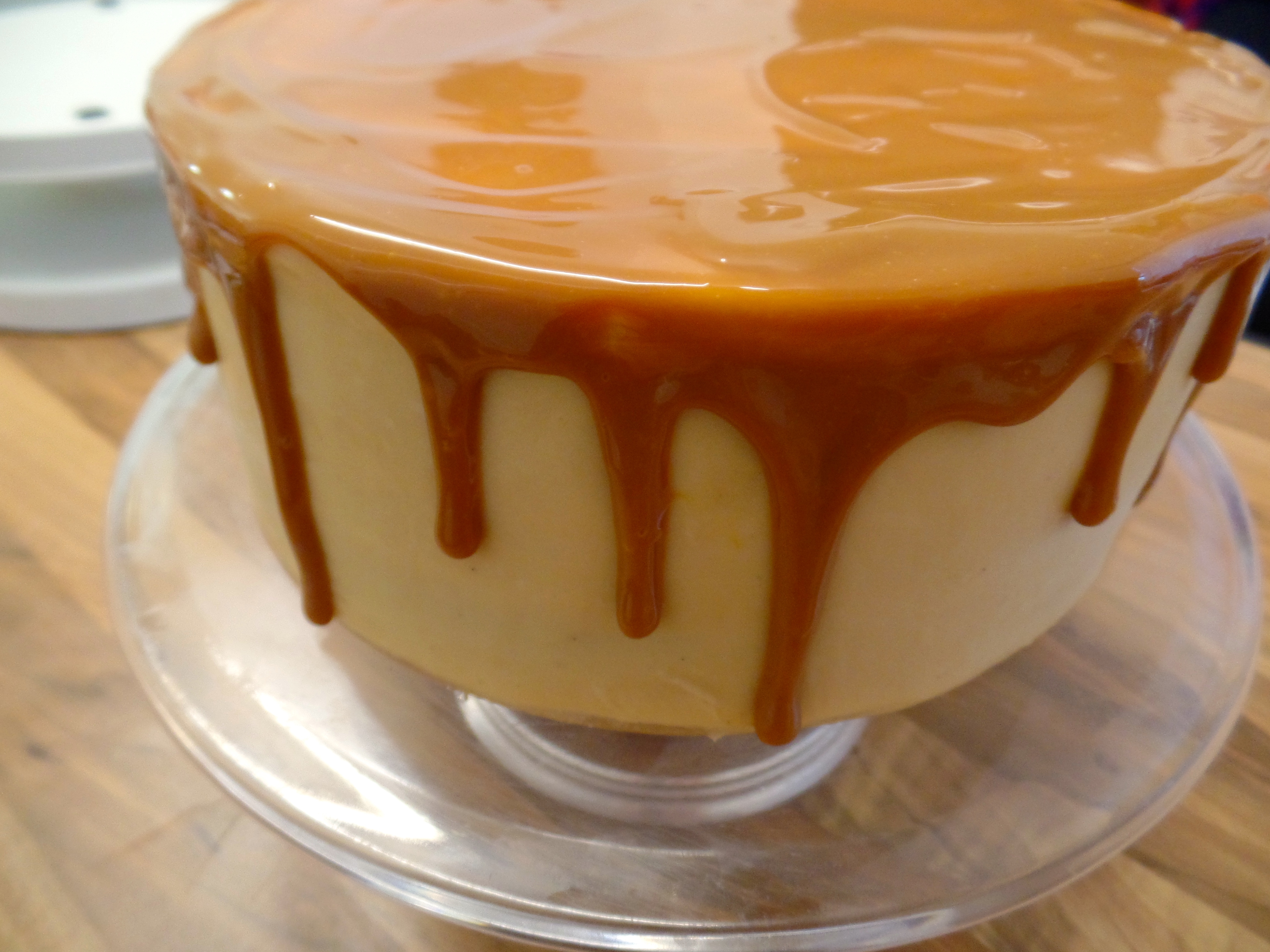 Caramel Drip Cake She Who Bakes