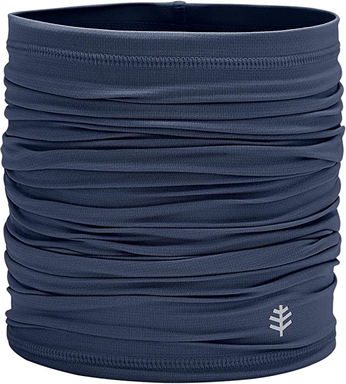 Coolibar UPF 50+ UV Neck Gaiter Sun Protective blocks 98 of UVA/ SHE WORX Supply
