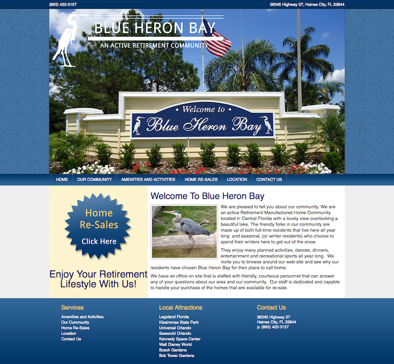 Blue Heron Bay Shick  Design