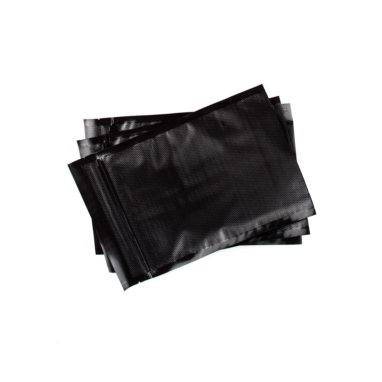 11" x 23" Black Vacuum Seal Bags With Zipper SNS 2500 Shield N Seal