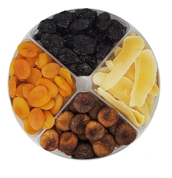 Four Dried Fruit Assortment 2.5 lbs. Shields Date Garden