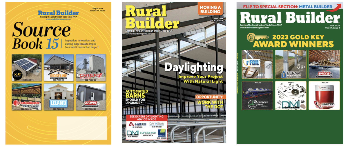 About Rural Builder Magazine Shows and Magazines for Builders Shield Wall Media