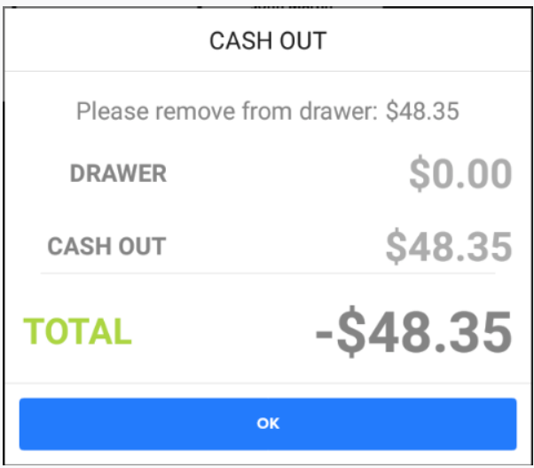 Pay Out Tips From a Cash Drawer With Reporting on SkyTab POS Shift4