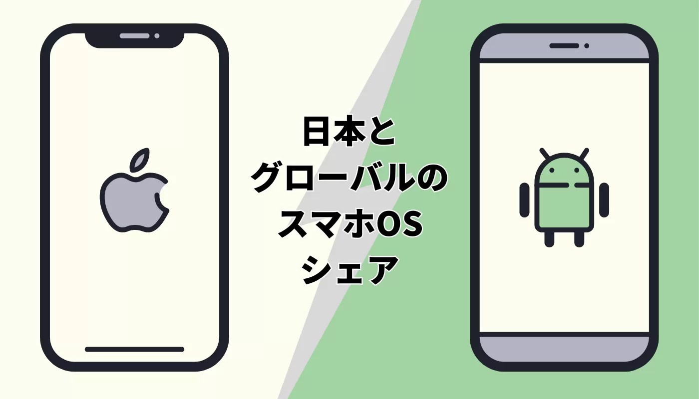 【2021年10月】日本とグローバルのスマホOSシェア｜iPhoneとAndroidの比較を中心にご紹介 SHIFT ASIA