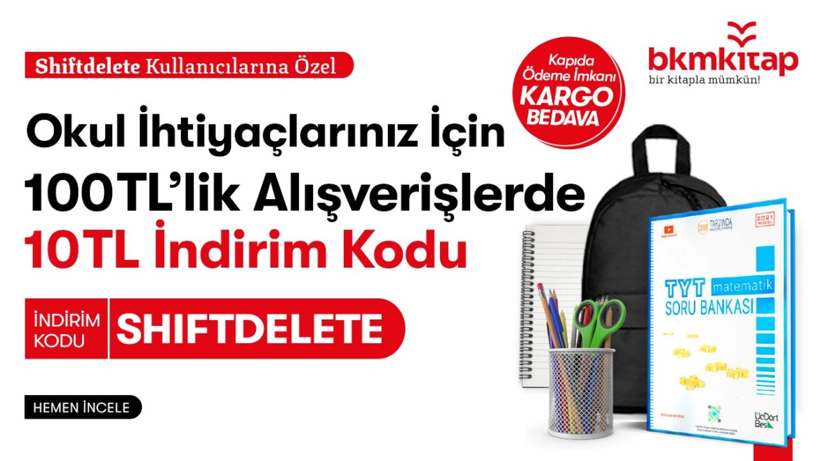 bkmkitap tan shiftdelete okurlarina ozel indirim sdn