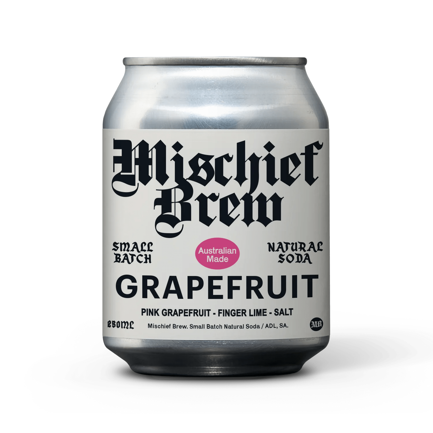 Mischief Brew Grapefruit Soda (250ml) Shift Lanes Drinks