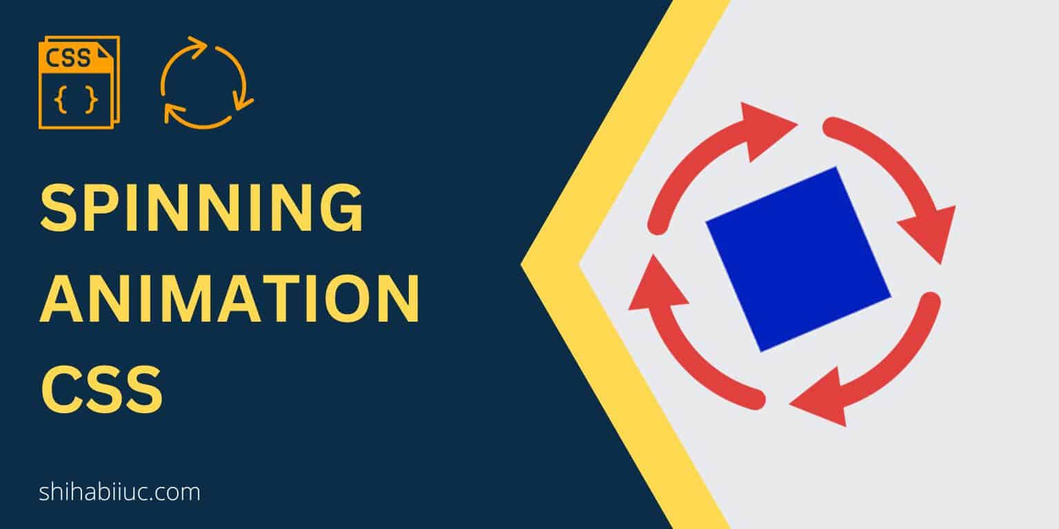 How to create a spinning animation in CSS?
