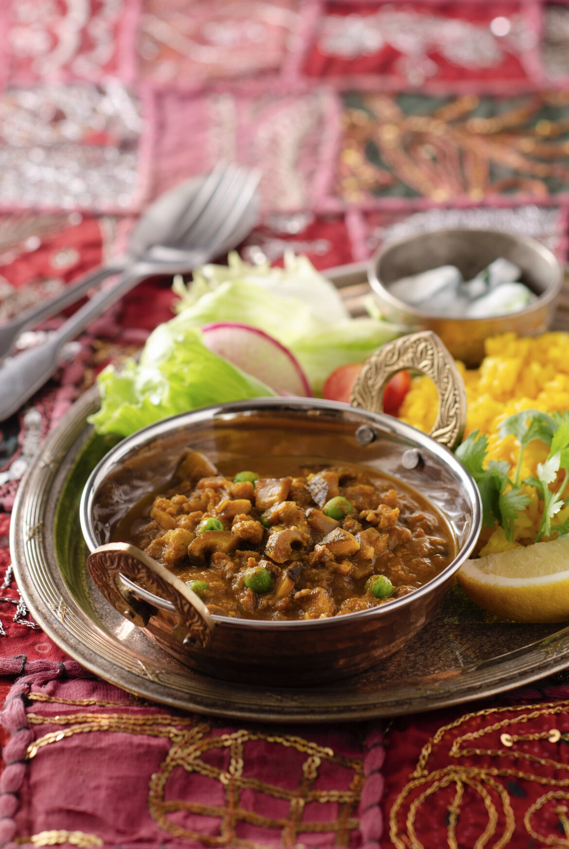 Vegetarian Shiitake Keema Curry SHIITAKE RECIPE