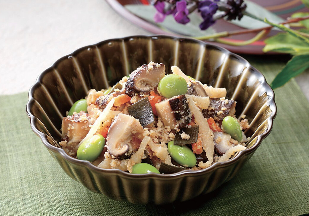 Grated Koya Tofu and Shiitake Fried and Simmered SHIITAKE RECIPE