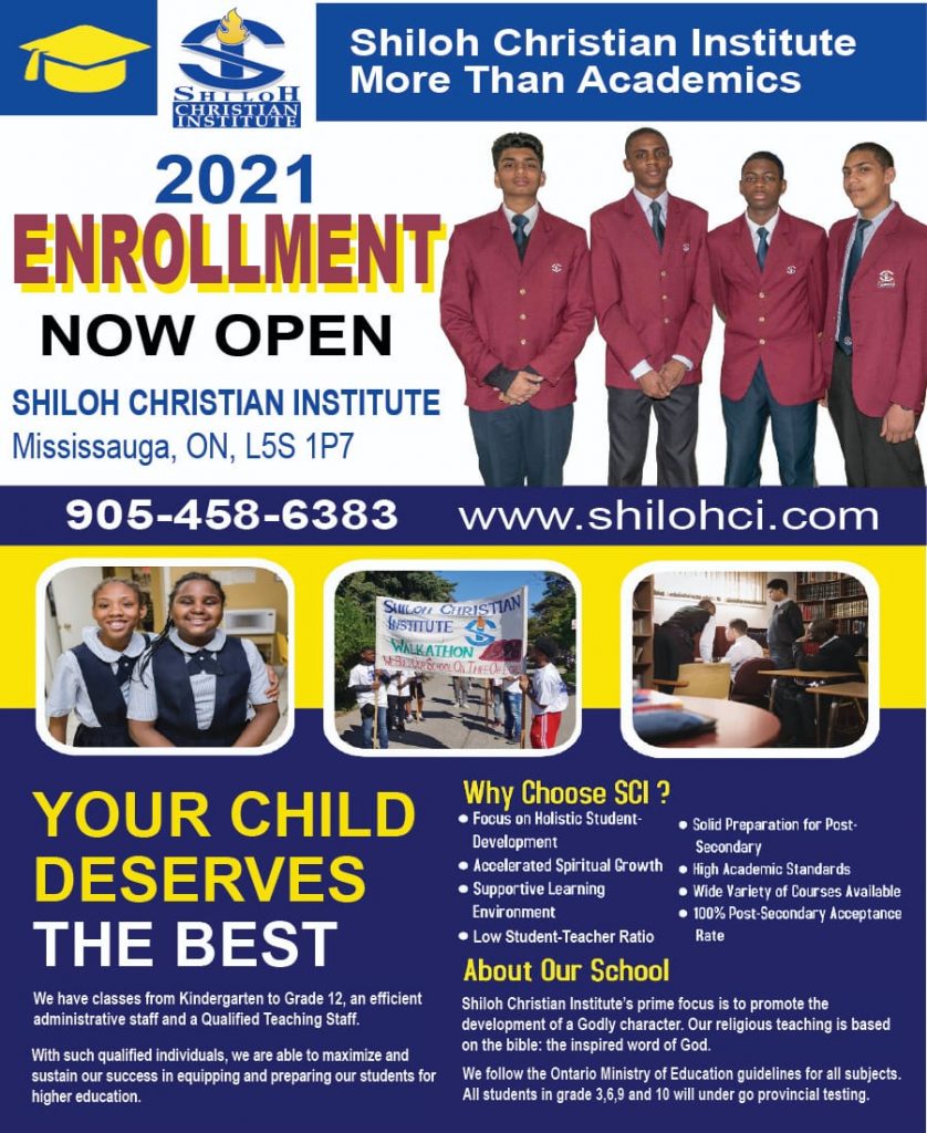 Admissions Shiloh Christian Institute