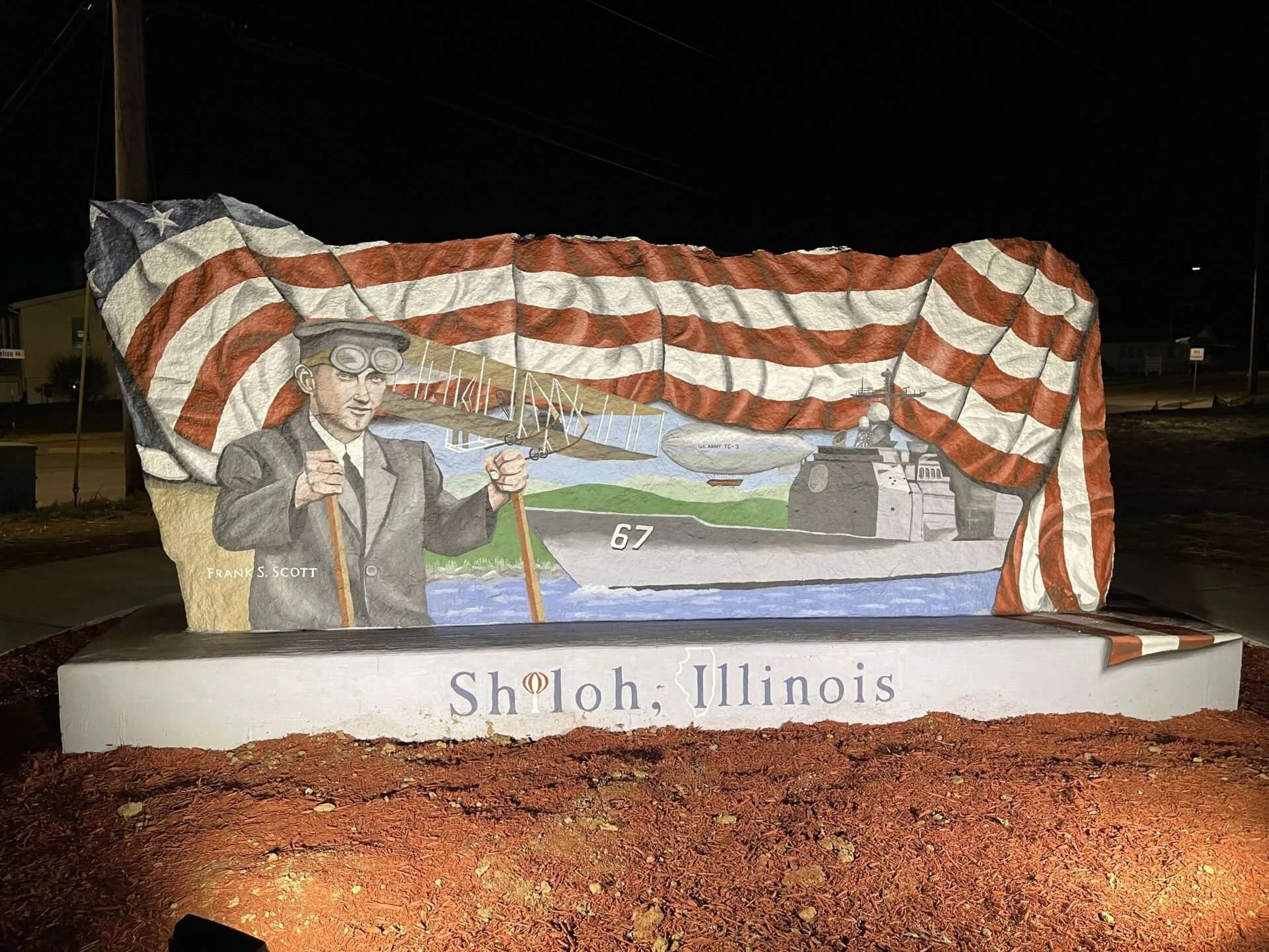 Freedom Rock Village of Shiloh, Illinois