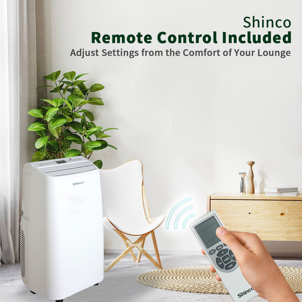 Shinco 12,000 BTU Portable Air Conditioner, With Cooling, Dehumidifier
