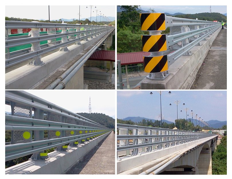 Open Type Guardrail for Bridge (SB6 Standard) Shindosafety