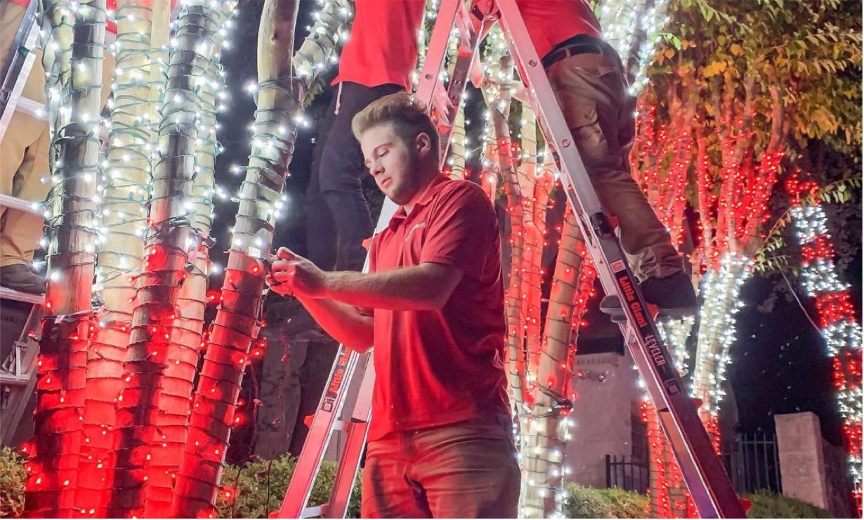 Houston Holiday Light Installation Shine
