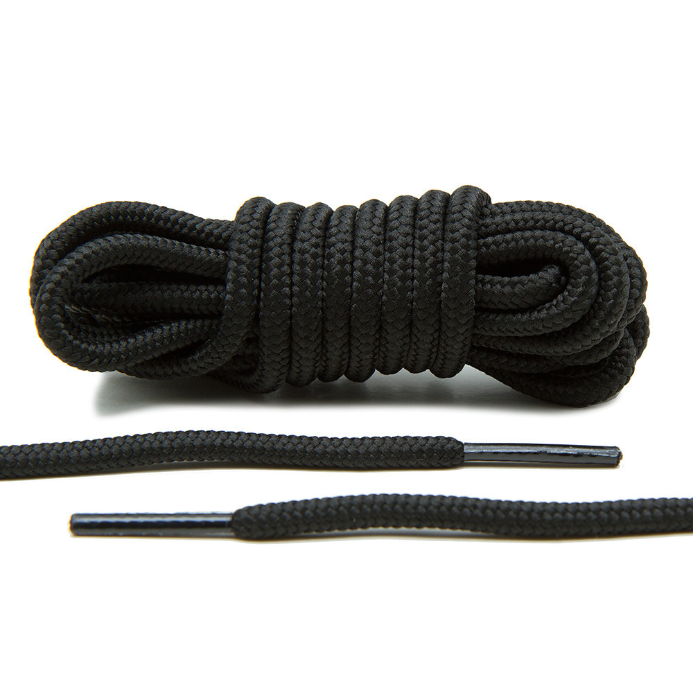 Air Jordan X (10) Replacement Laces ( BLACK) by Shine Laces