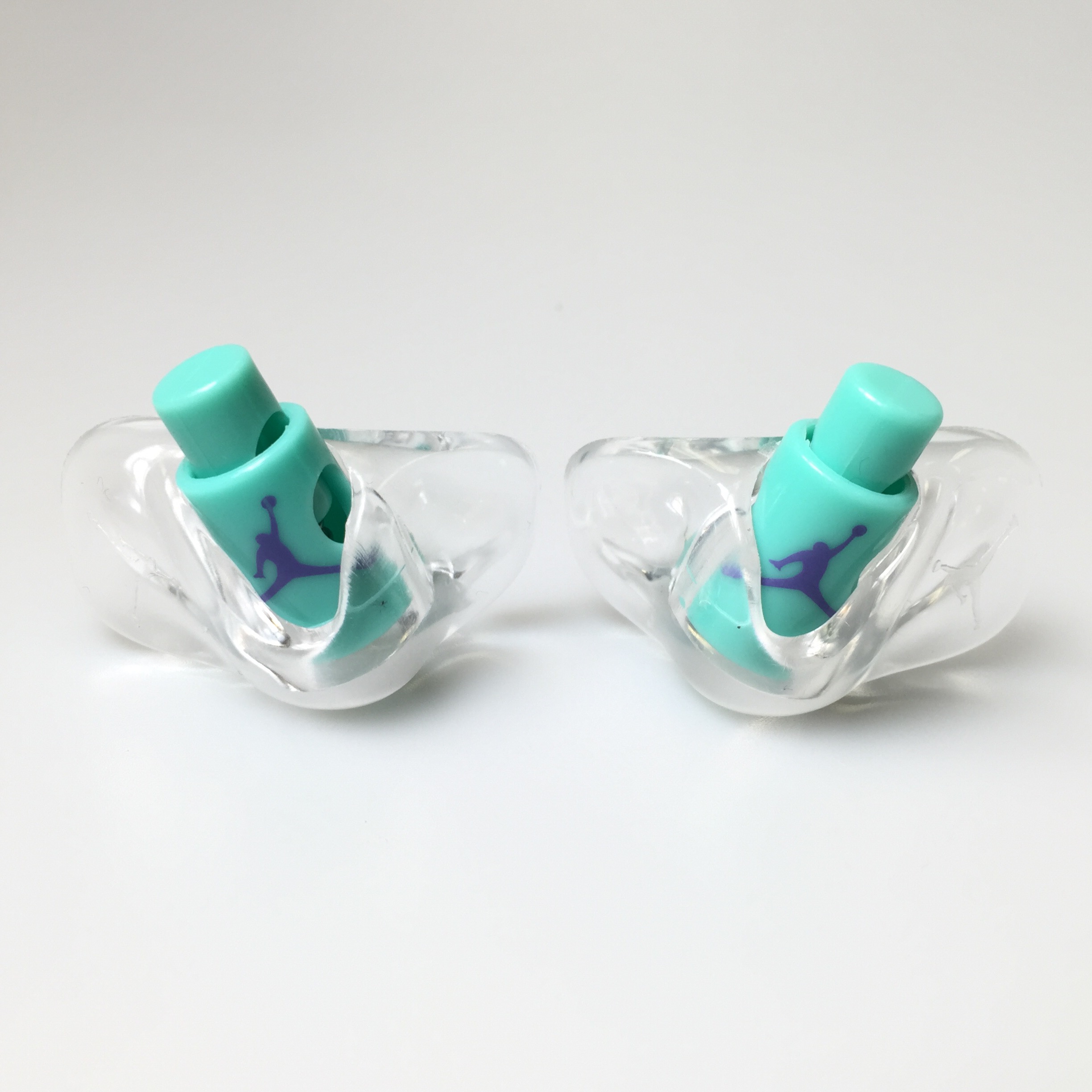 Air Jordan V (5) Mint Green/ Grape Jumpman Lace Locks