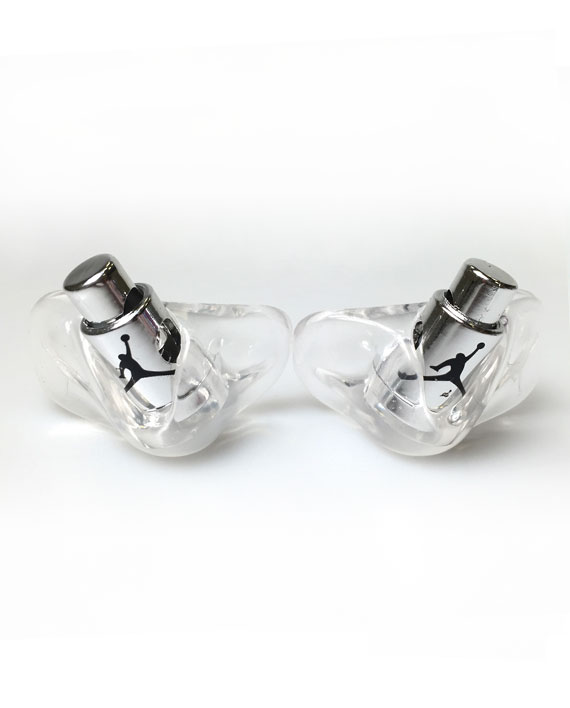 Jordan V Lace Lock (Chrome Silver/Black) SHINE LACES