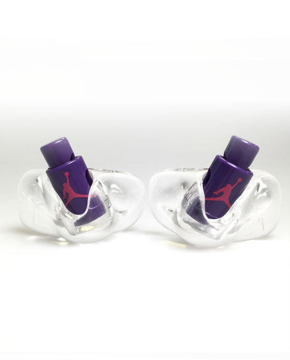 Jordan 5 Lace Locks (Bel Air Purple/ Pink) by Shine Laces