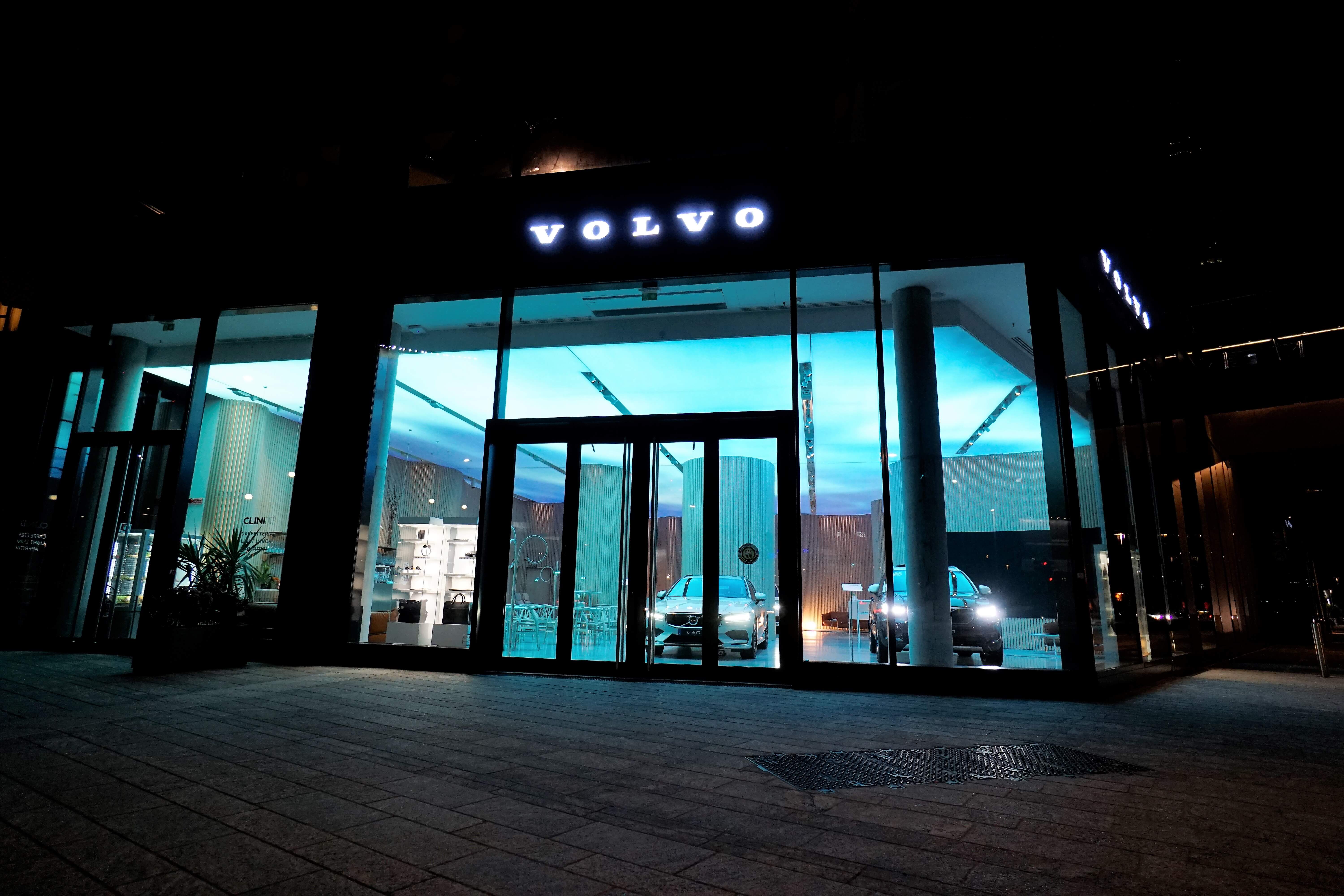 Volvo Studio Milan, Italy ShineLED