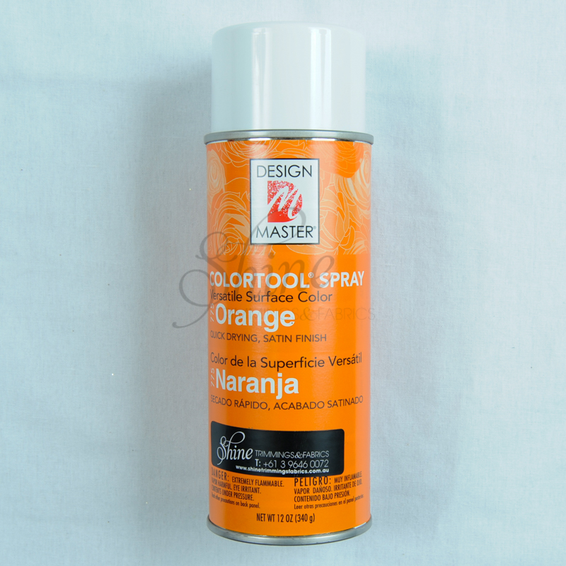 Design Master Colortool Spray Orange Shine Trimmings & Fabrics