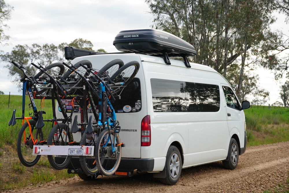 Vertical Bike Racks For Tour Operators Shingleback Off Road