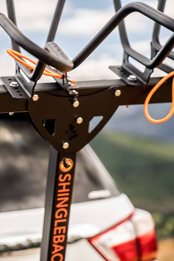 Vertical Bike Rack 4 Bike Shingleback Off Road