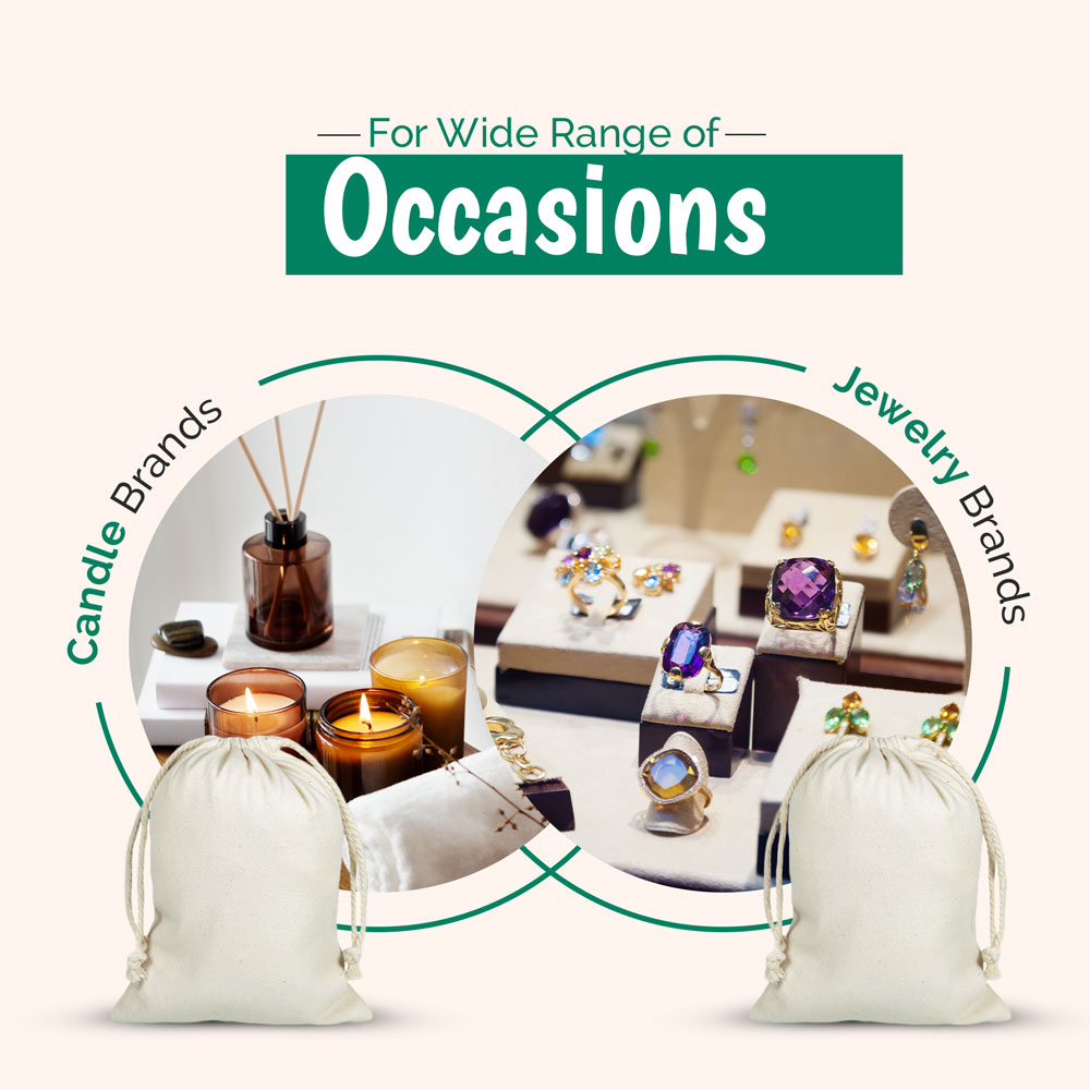 ᐅ • Bio Organic Cotton drawstring bags wholesale UK Shingyo