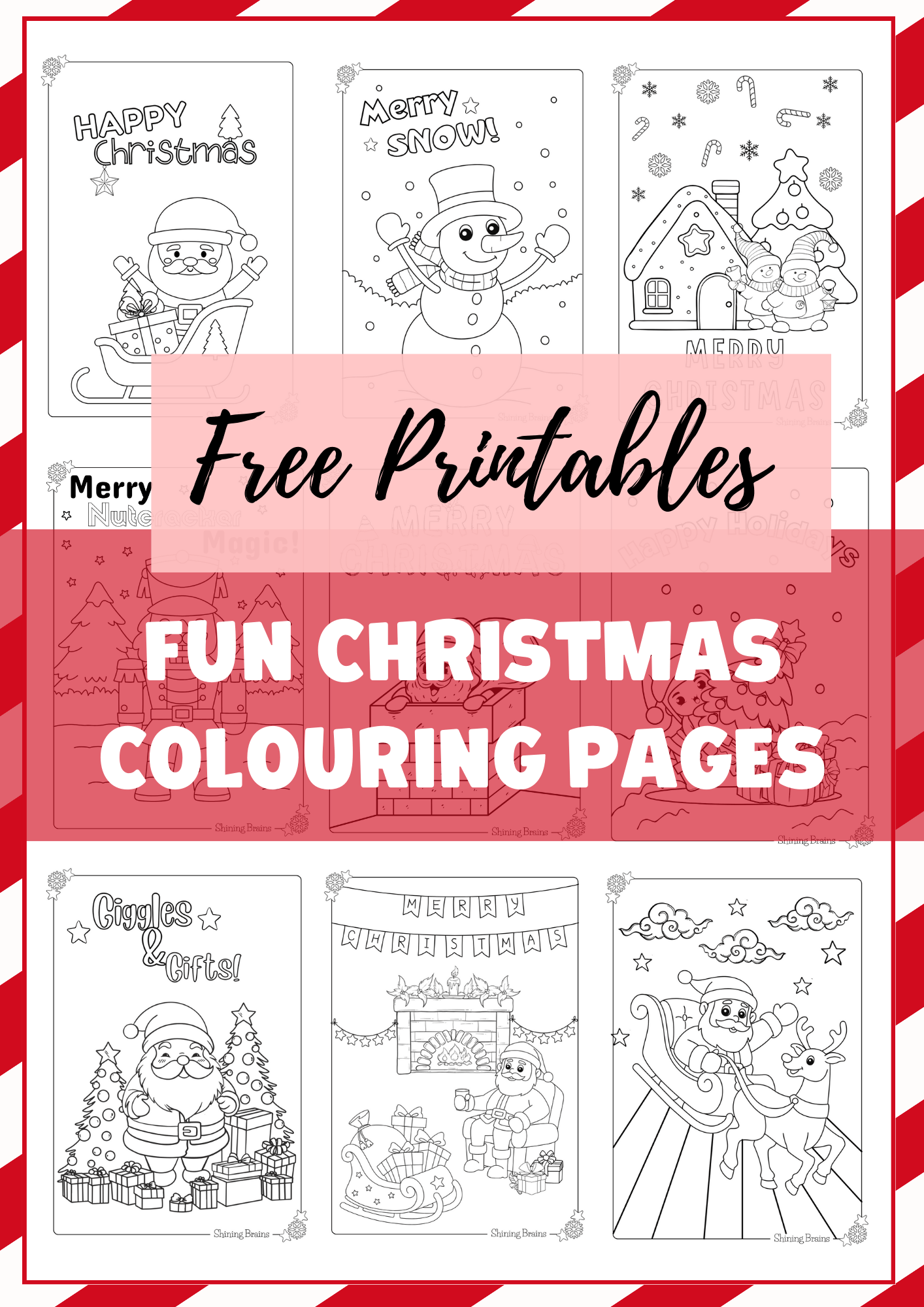 Christmas Coloring Pages for Kids and Adults Free Printable Christmas Coloring Pages for Kids and Adults Free Printable