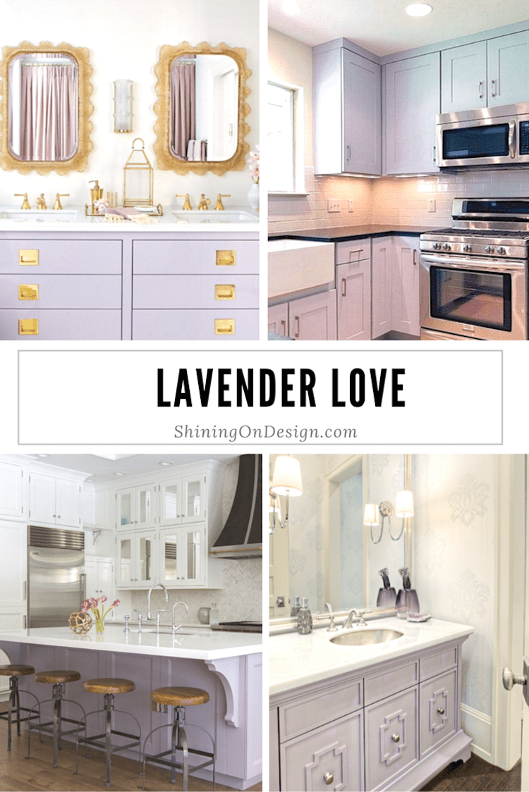 Lavender Love Shining on Design