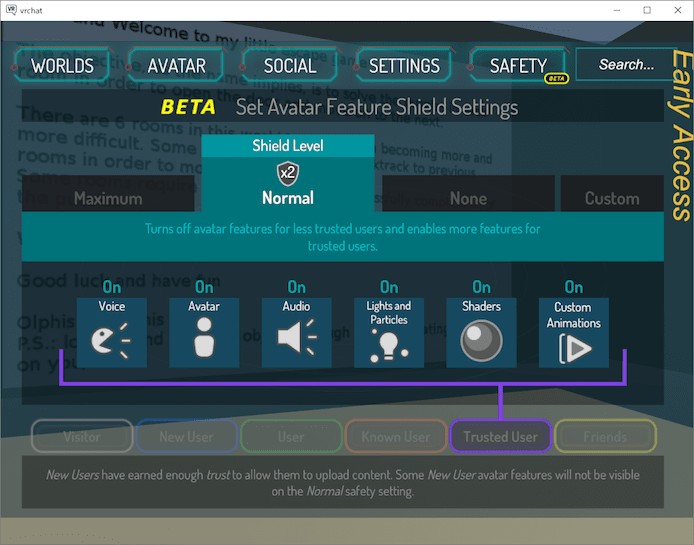 VRChatのSafety and Trust Systemを解説【ブロック、ミュート】