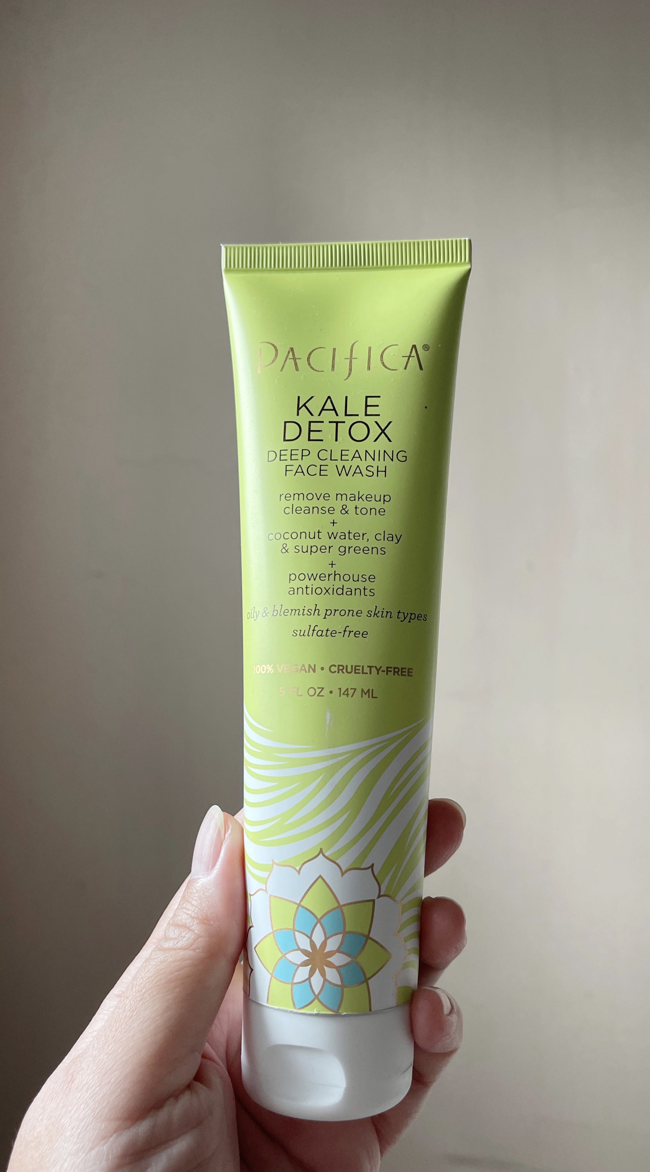 REVIEW PACIFICA KALE DETOX DEEP CLEANING FACE WASH shintarosvita