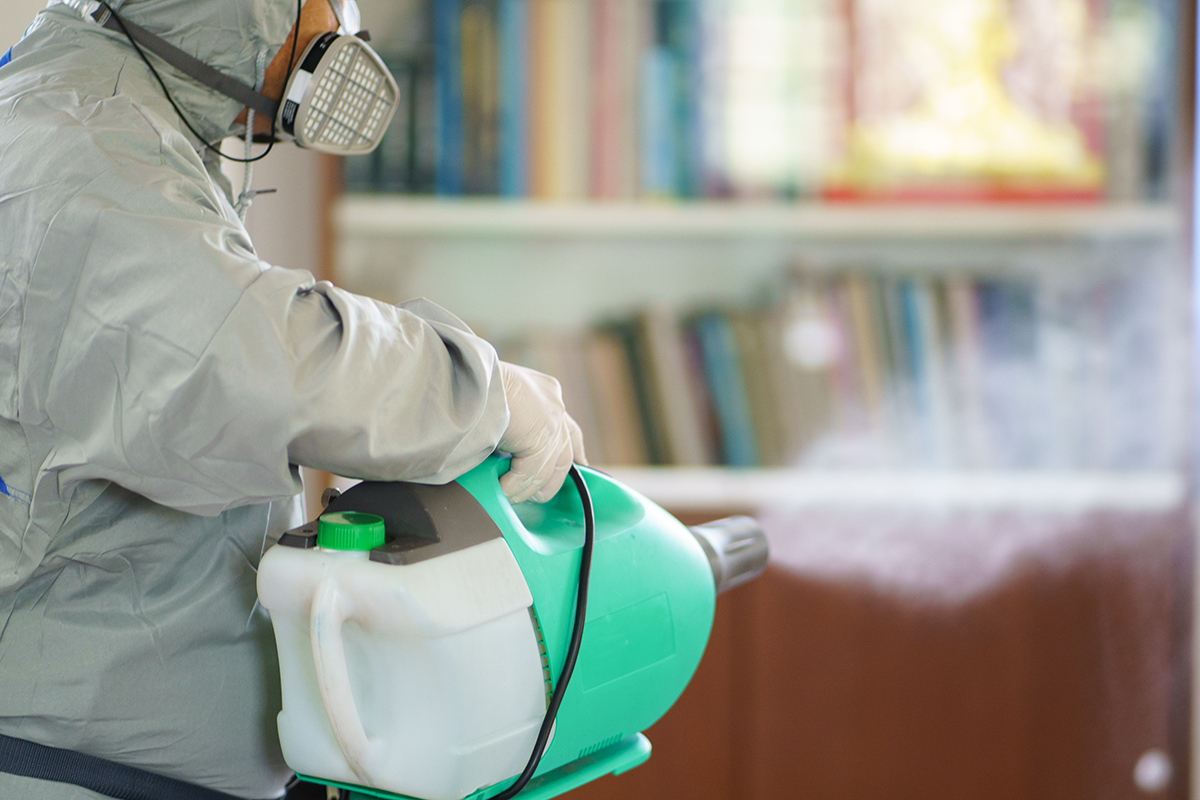 Residential and Commercial Disinfection Services House Sanitizing