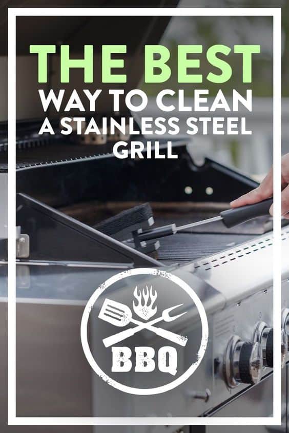 The Best Way to Clean a Stainless Steel Grill with 4 Products Shiny