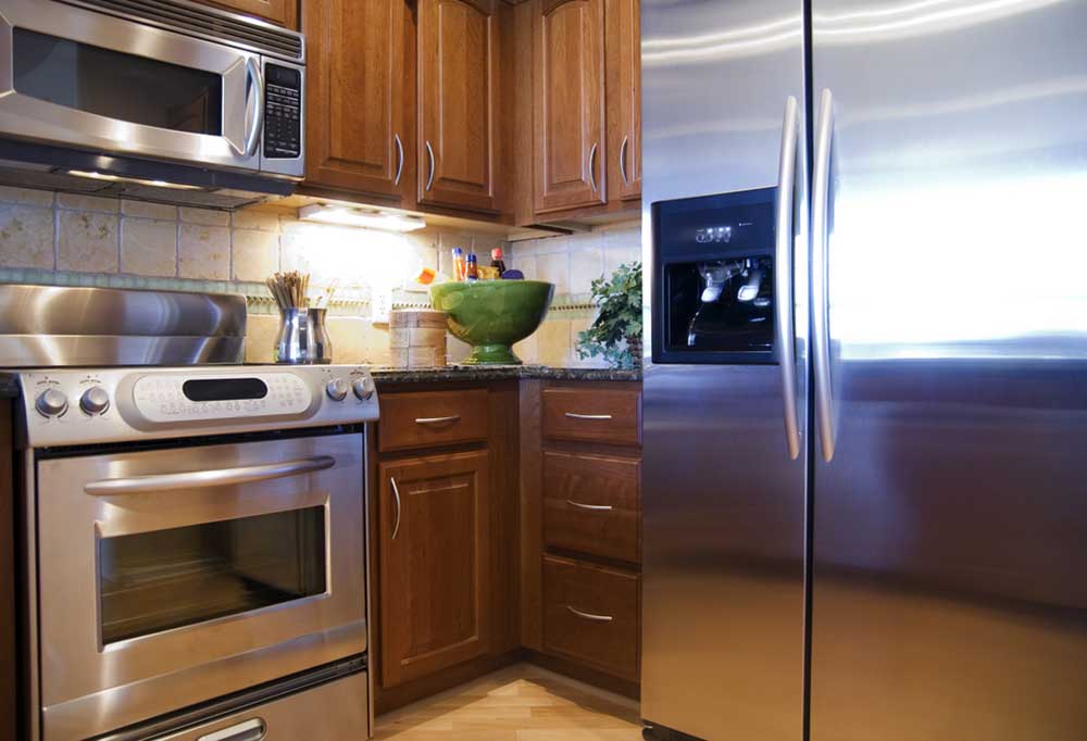 How to Clean a Stainless Steel Fridge Door Shiny Modern