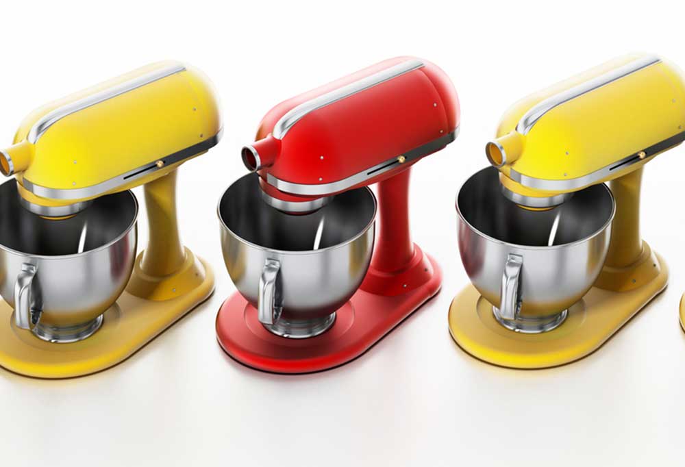 How to Oil a KitchenAid Mixer Shiny Modern