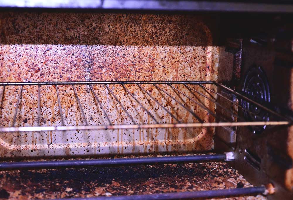 How to Clean Grease in an Oven Shiny Modern