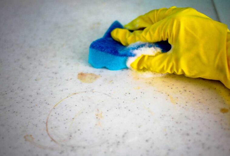 How to Remove Stains from Corian Shiny Modern