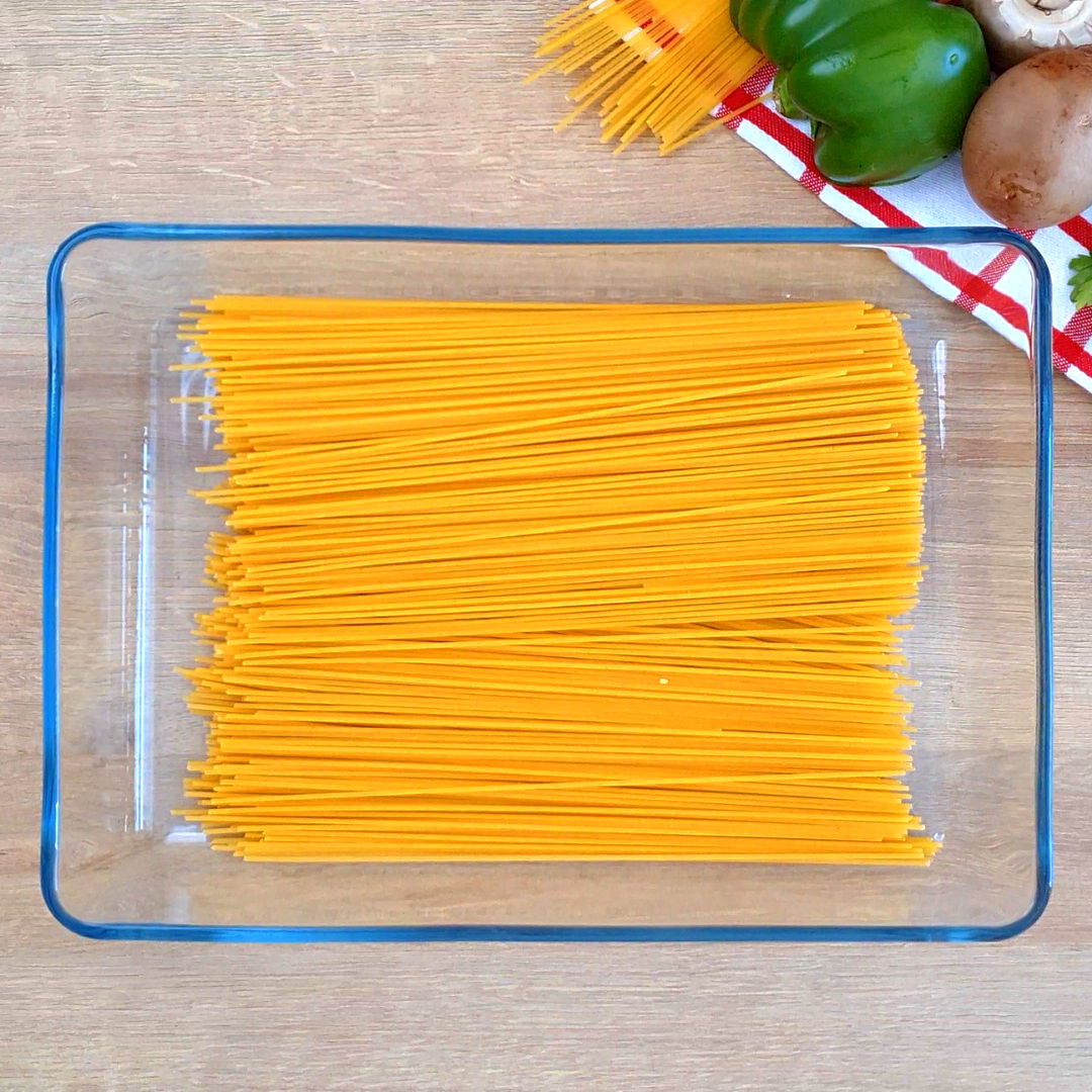 Baked pasta with herbs de Provence (Vegan) Shiny Veggies