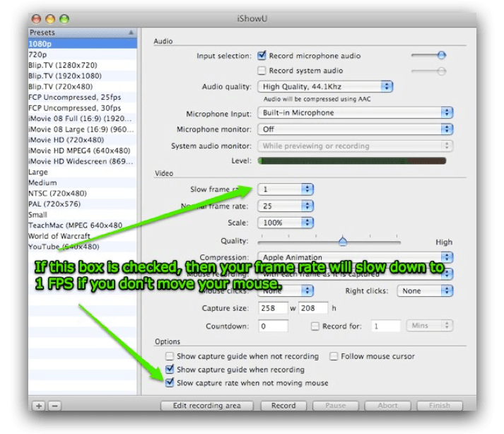 Avoiding Frame Skip shinywhitebox help