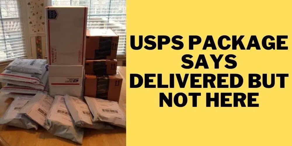 The USPS Package Says Delivered But Not Solution?