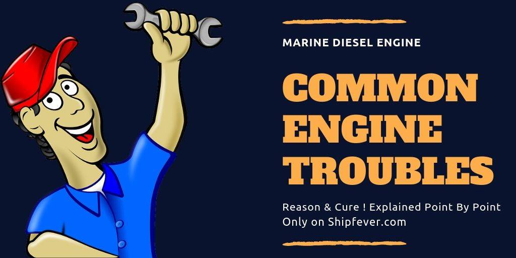 Common Engine Troubles In Marine Engine Reason & Cure ! ShipFever