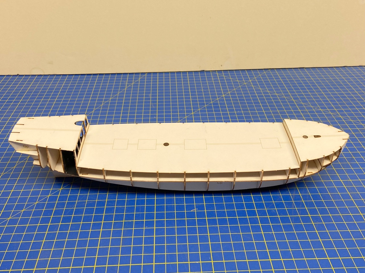 Building HMS Wolf Shipyard’s 1/72 Scale LaserCut Card Kit Part 2