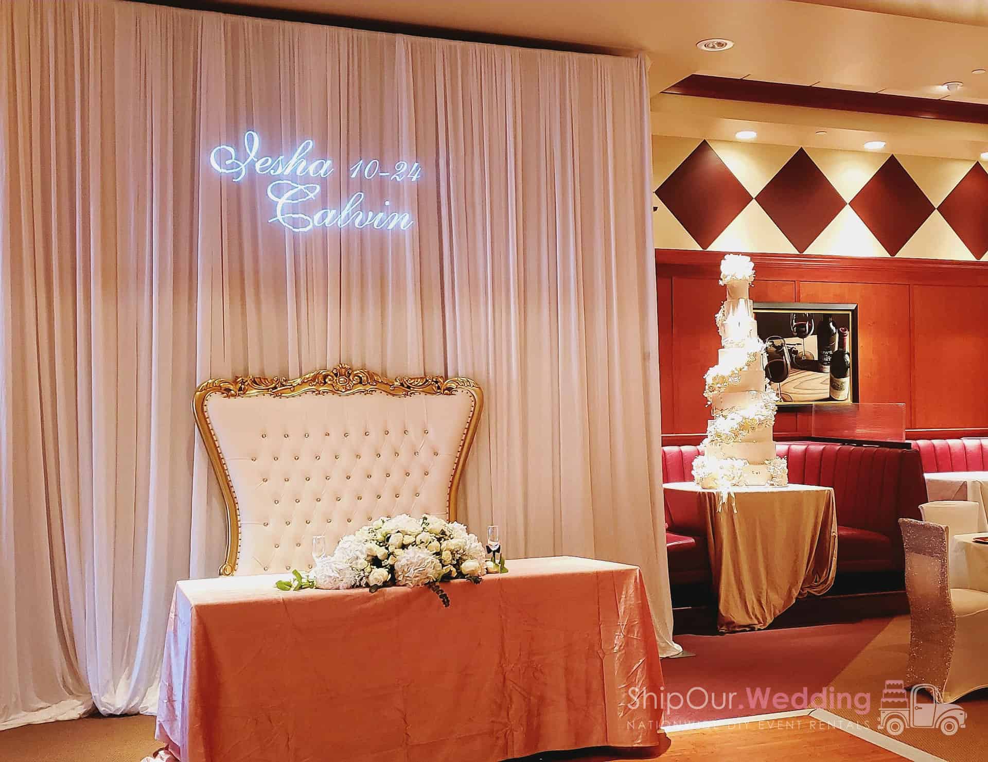 Rent Wedding Monogram Projector Light for Dance Floor 109