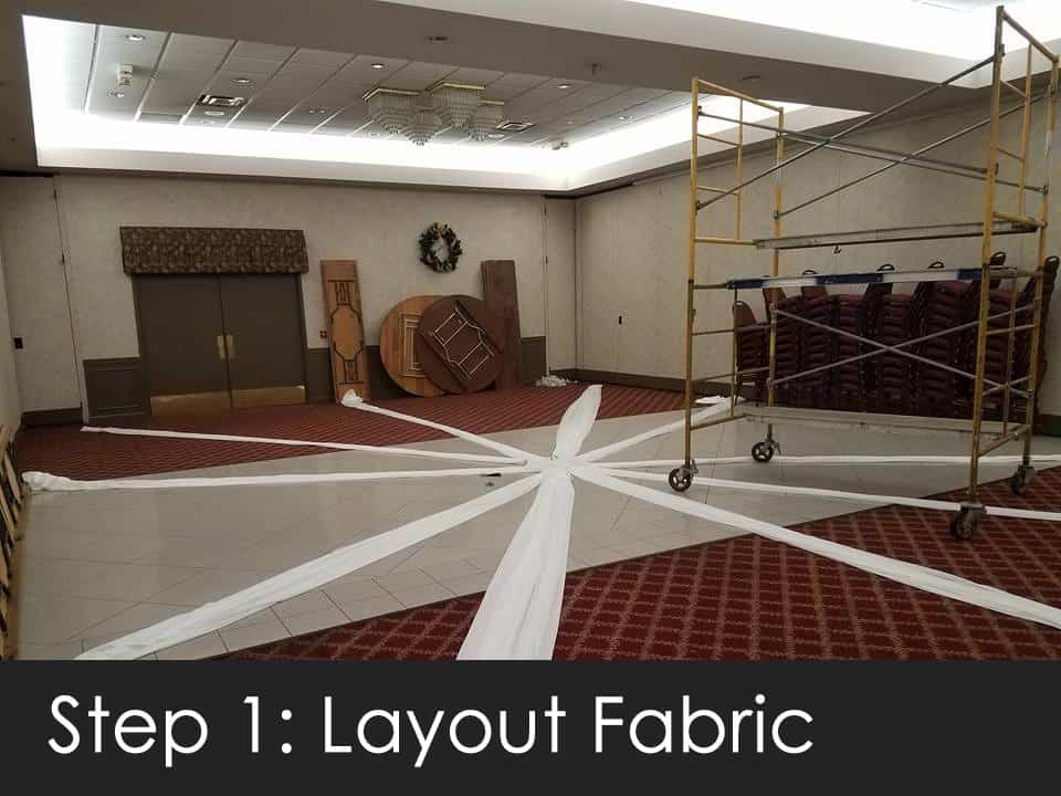 Wedding Ceiling Drape Kits + How to Guide】