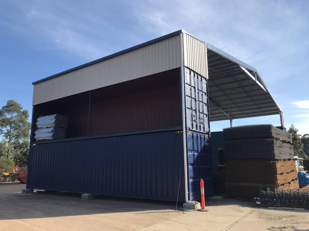 Shipping Container Roof, roofs, containers building, shed, home